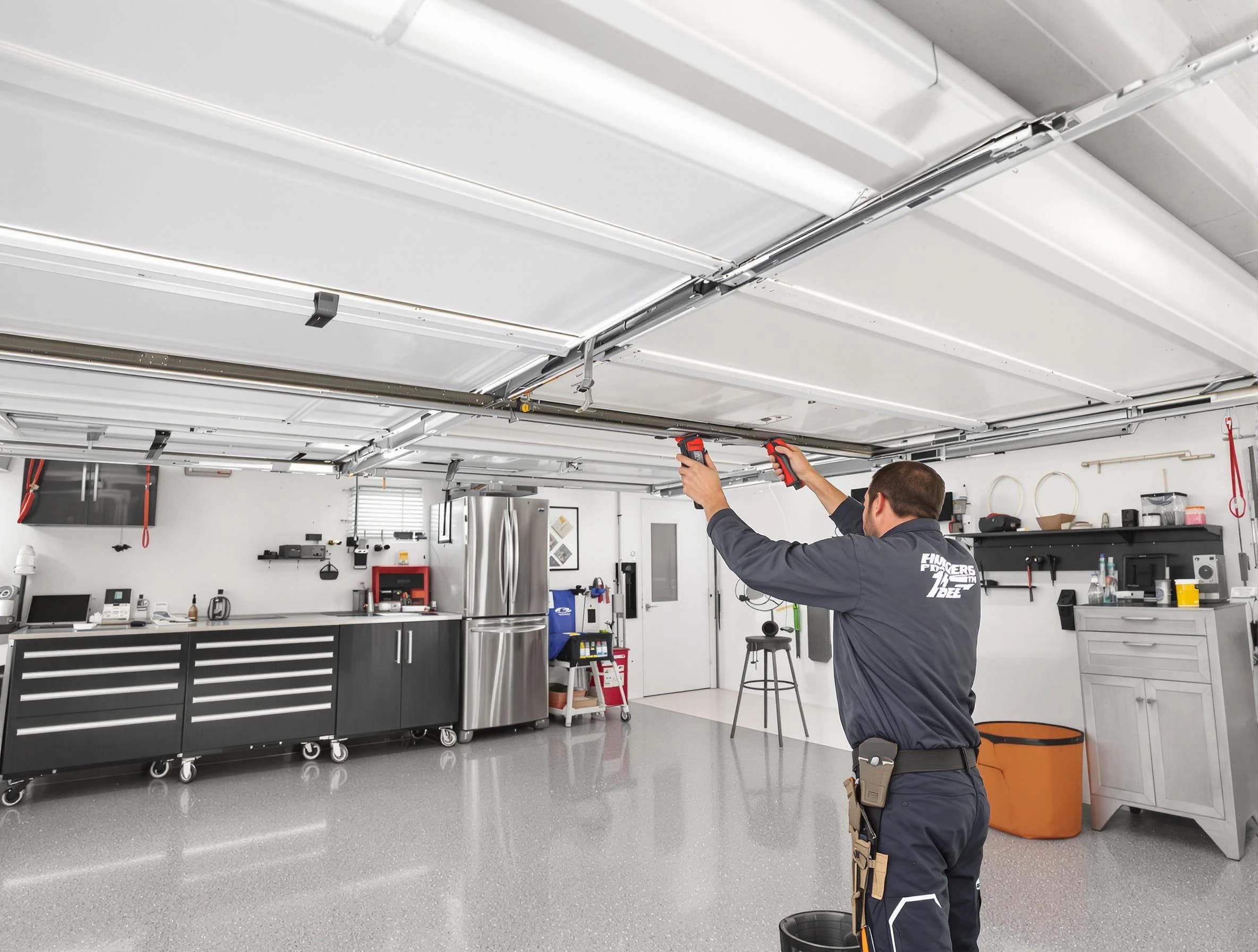 Overhead garage door repair service by Glendale Garage Door Repair in Glendale