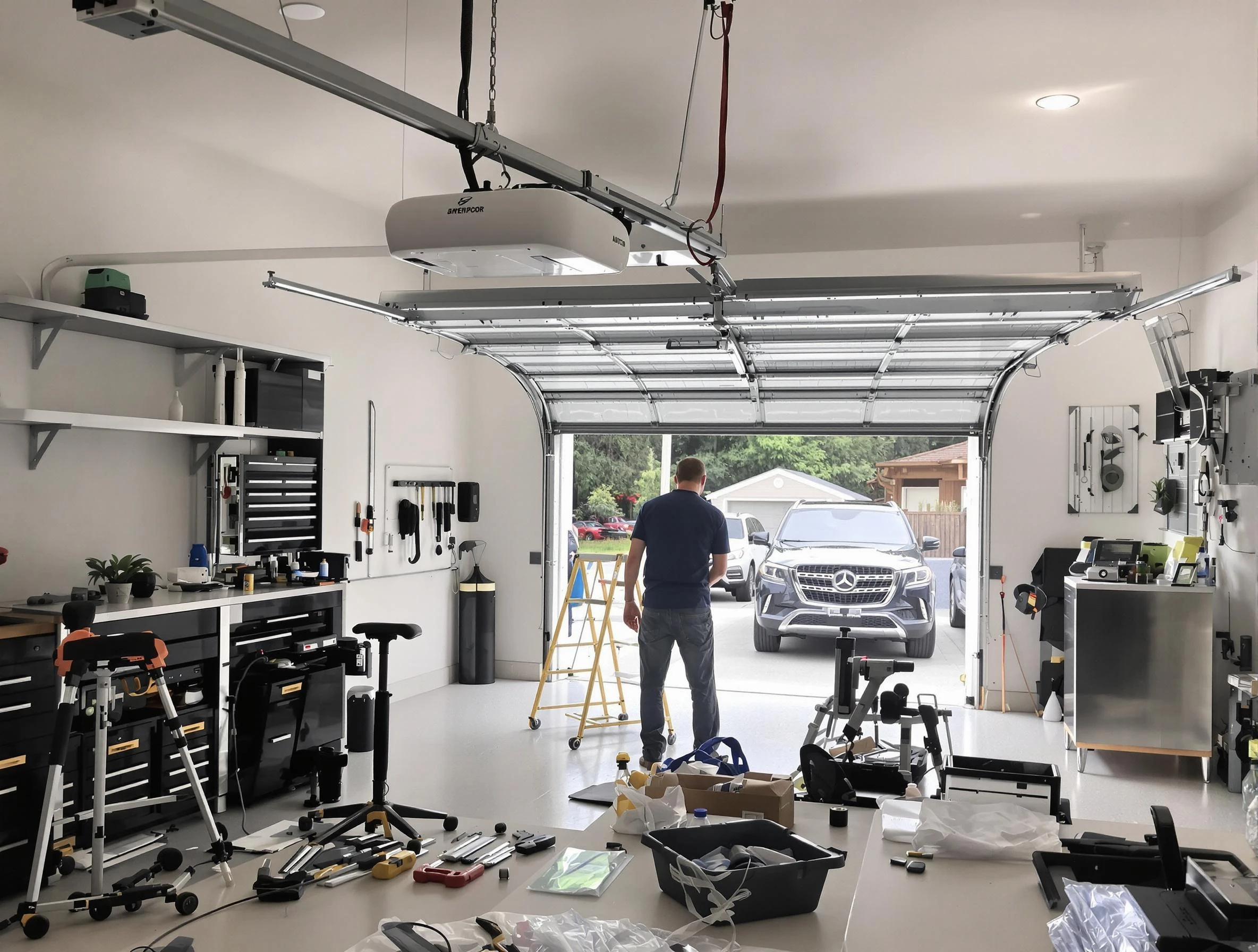 Garage door opener installation by Glendale Garage Door Repair in Glendale
